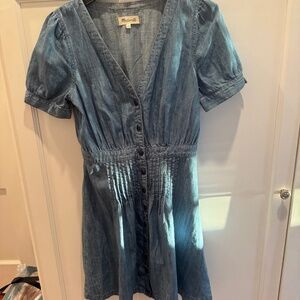 madewell denim dress